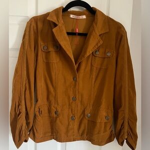 XCVI Wearables - Women's Brown Utility Jacket